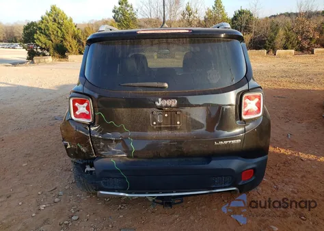 2017 Jeep Renegade Limited from USA, damaged, VIN ZACCJADB0HPE48143